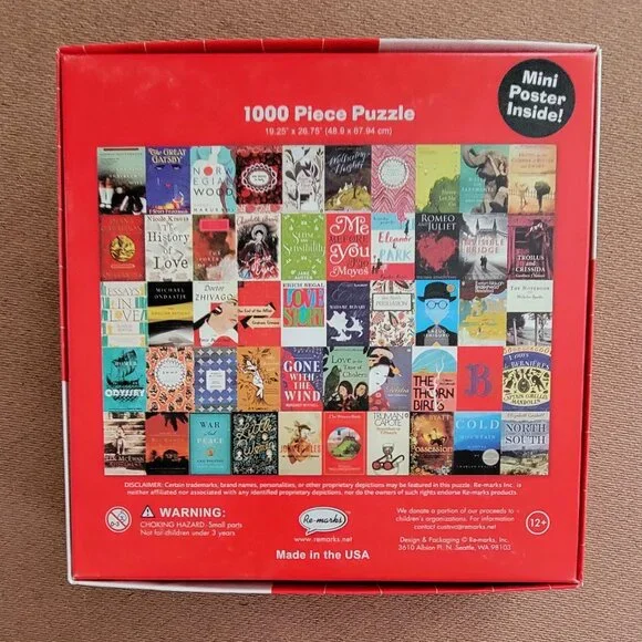 LOVE STORIES by Re-marks JIGSAW PUZZLE 1000 pieces - Picture 4 of 8